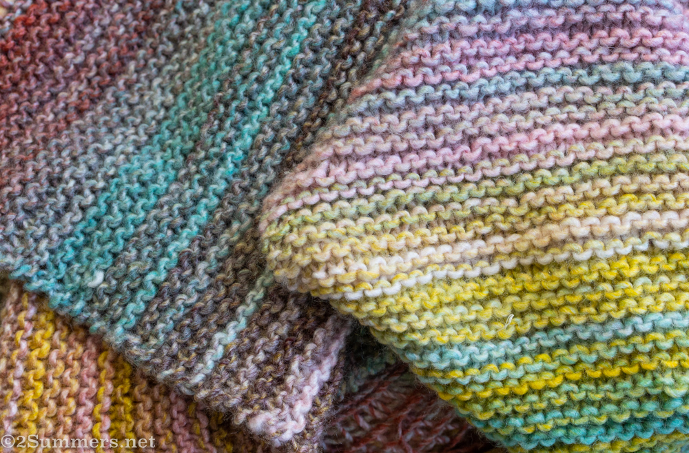 Heather’s knitting basket