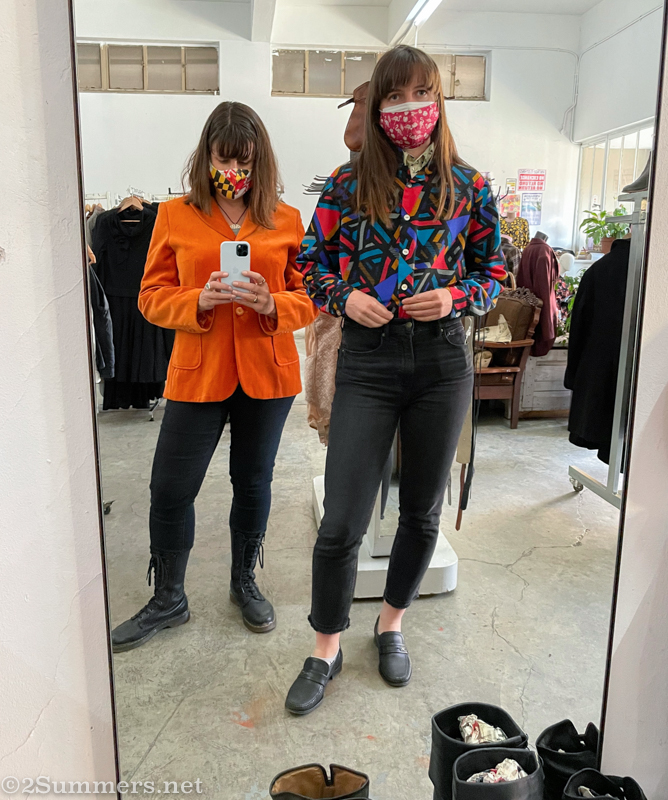 Heather and Ryan at Germiston Vintage Clothing