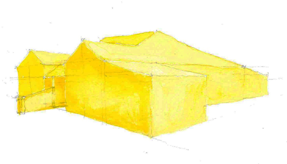 Thorsten’s watercolor of Brixton semi