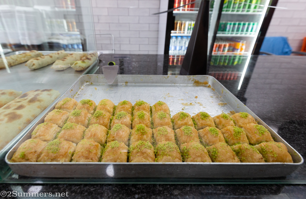 Baklava from King Arabic Sandwich
