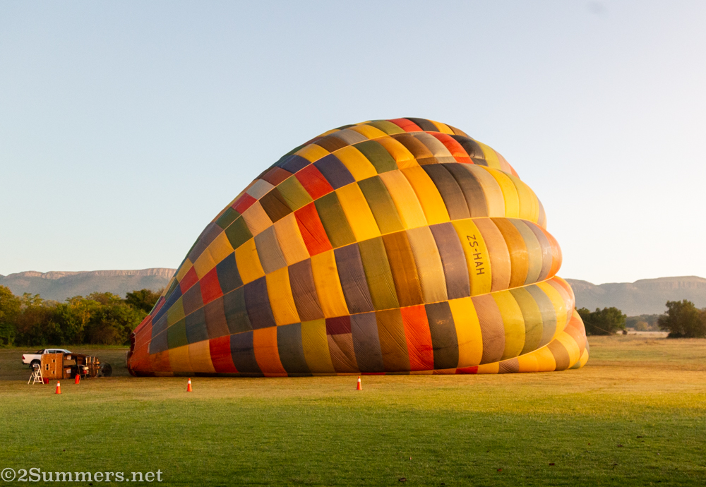 Balloon inflating