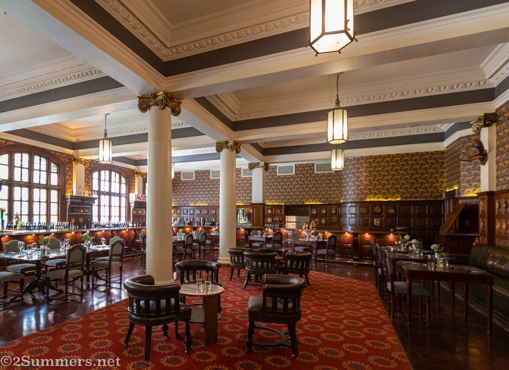 The Rand Club’s restaurant
