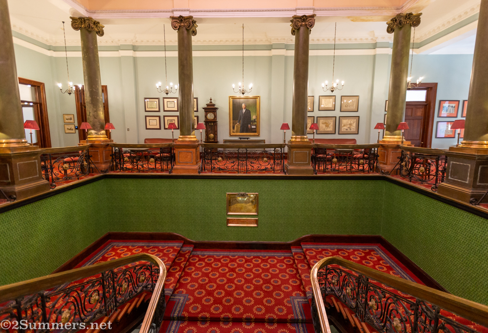 The Rand Club’s staircase