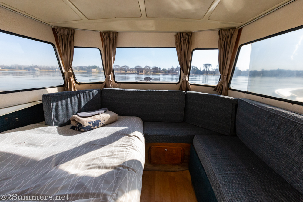 Houseboat bedroom