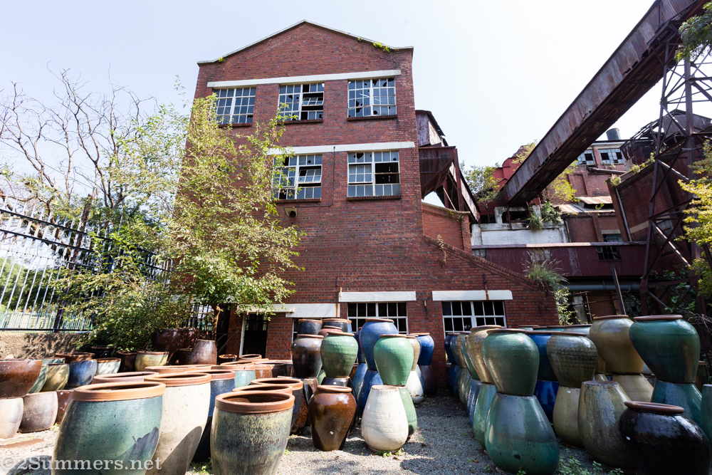 Looking at the Gas Works from Liebermann Pottery