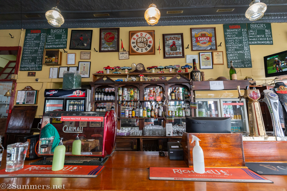 Bar at the Radium Beer Hall