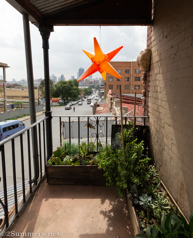 View from Lilian Road Studios