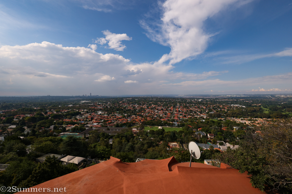 View to the north from Linksfield Ridge