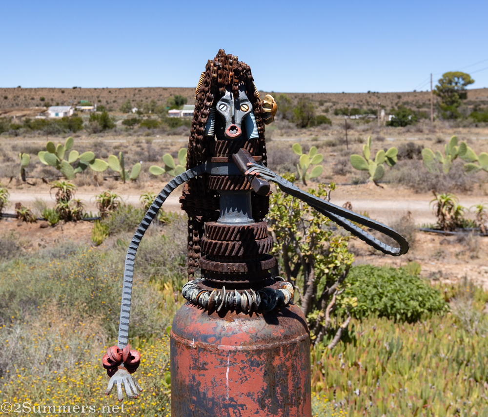 Artwork at Silwerkaroo