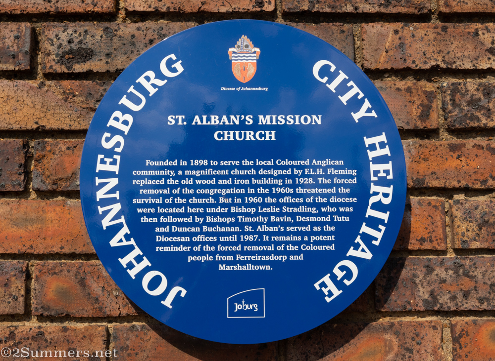 St. Alban’s blue plaque