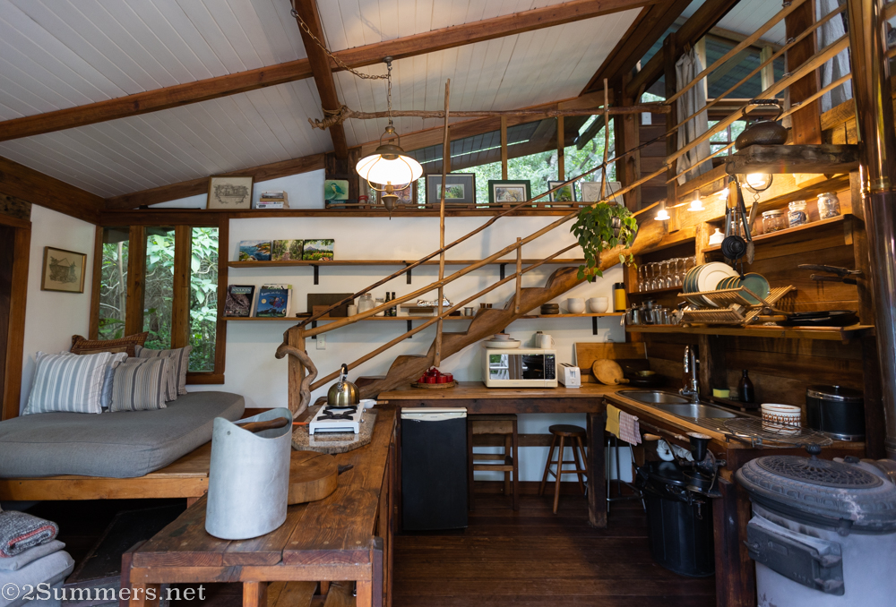 Inside the Storms River Airbnb