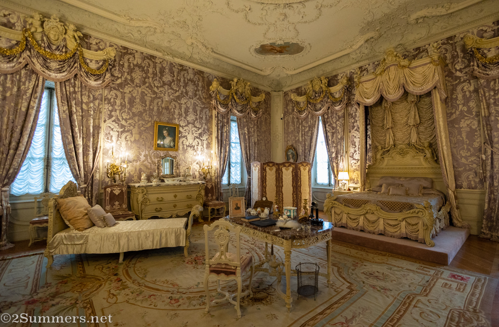 Mrs. Vanderbilt’s bedroom at Marble House