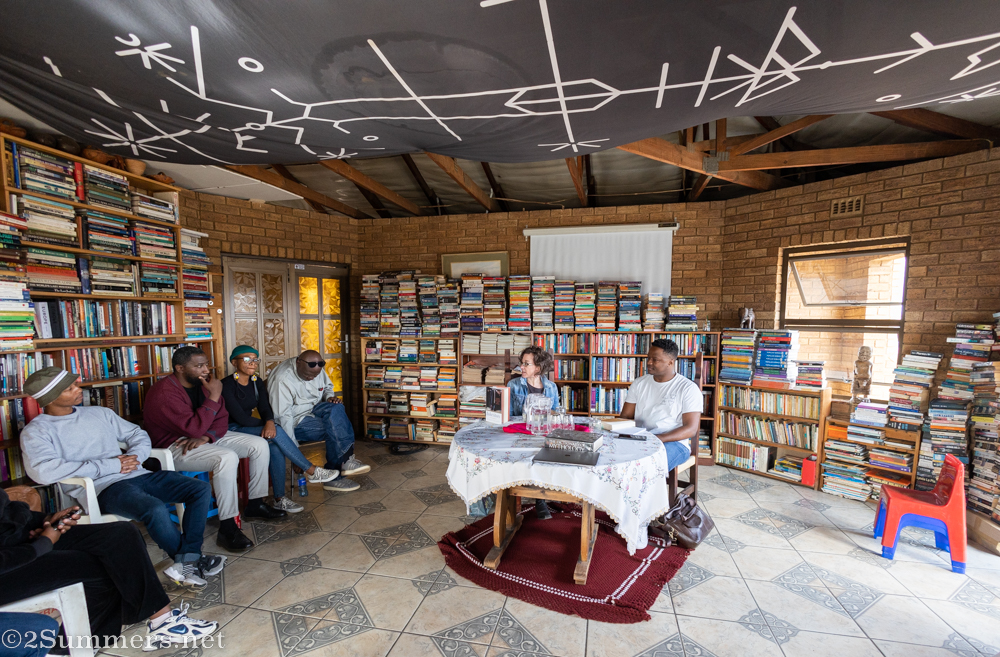 Eva Fairbanks book launch at the Soweto Book Cafe