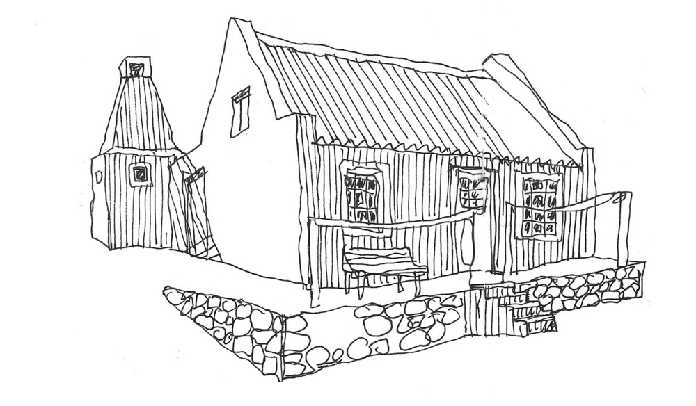 Thorsten house sketch