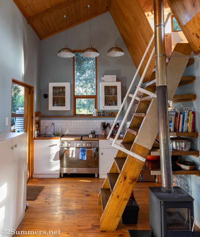 Kitchen of Timber House