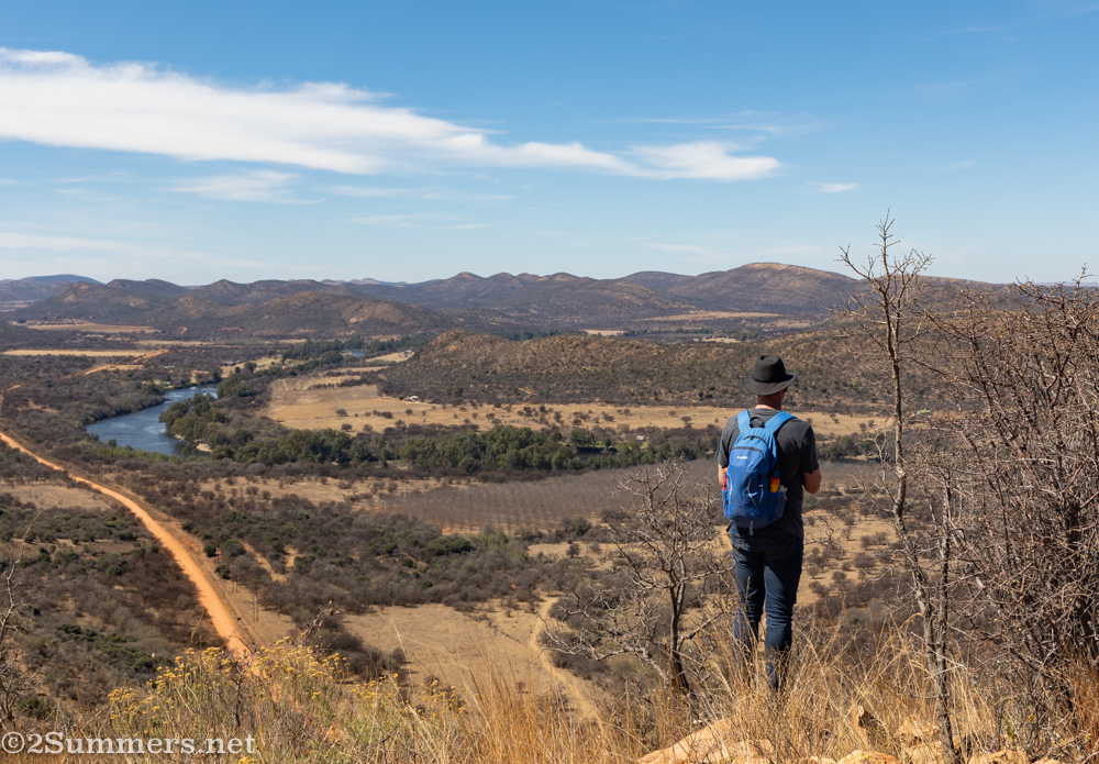 Thorsten at the Vredefort Dome