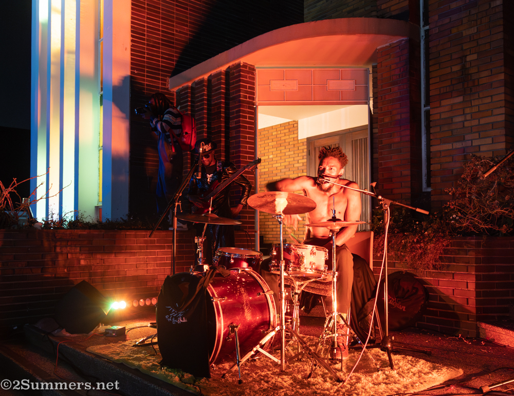 Shameless band at the Brixton Kerk