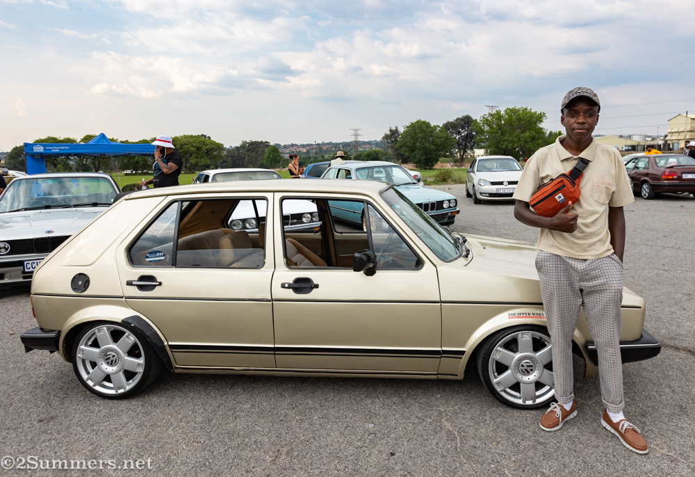 Percy and a Citigolf