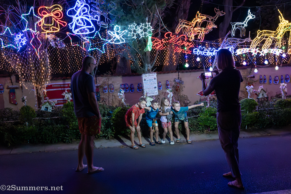 Mr.s Claus Christmas lights