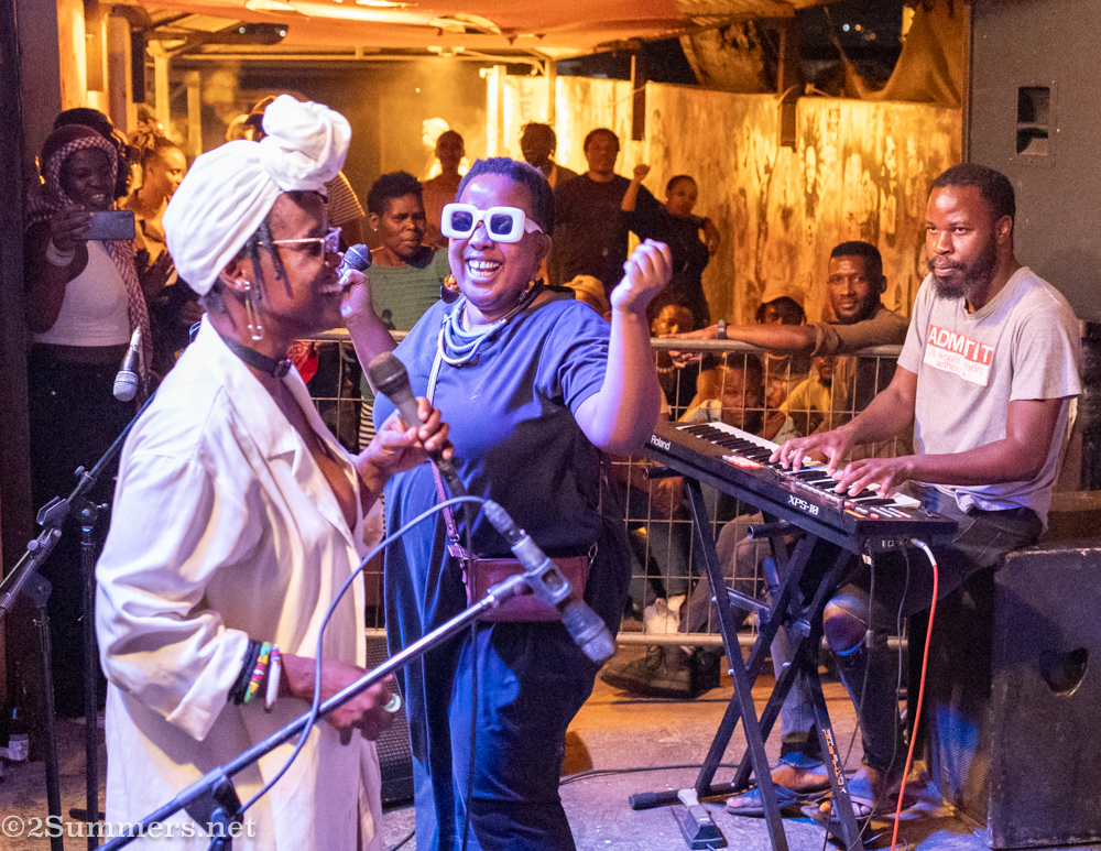 Performers at the Sawubona Music Jam