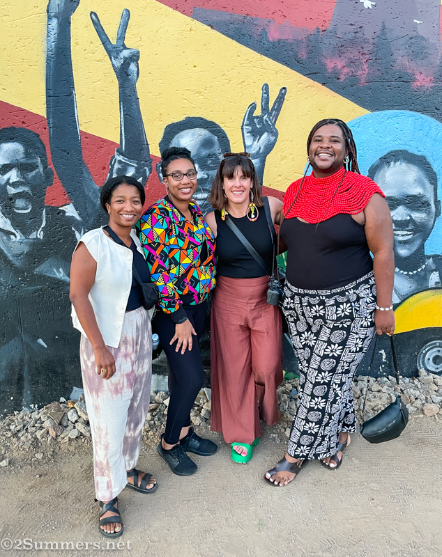 Friends at Lebo’s Soweto Backpackers