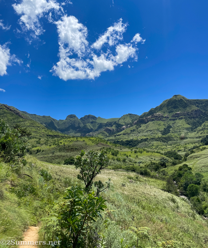 Walking back from Tugela Gorge