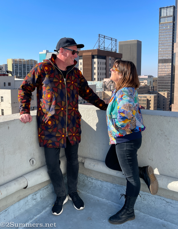Heather and Thorsten at their first Caraci Experience
