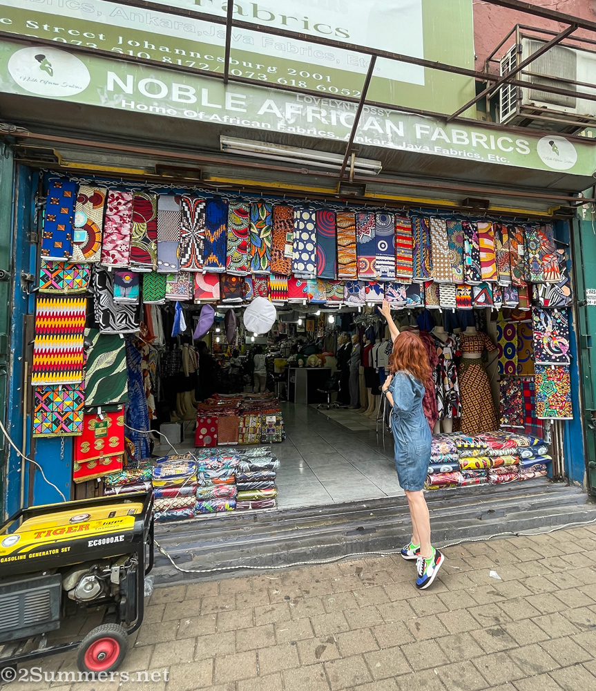 Laurice at Noble Fabrics
