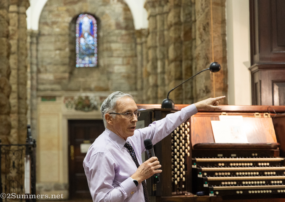 Sidney Place, organist at St. Mary’s