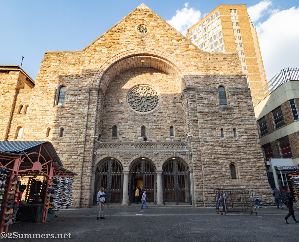 Outisde St. Mary’s