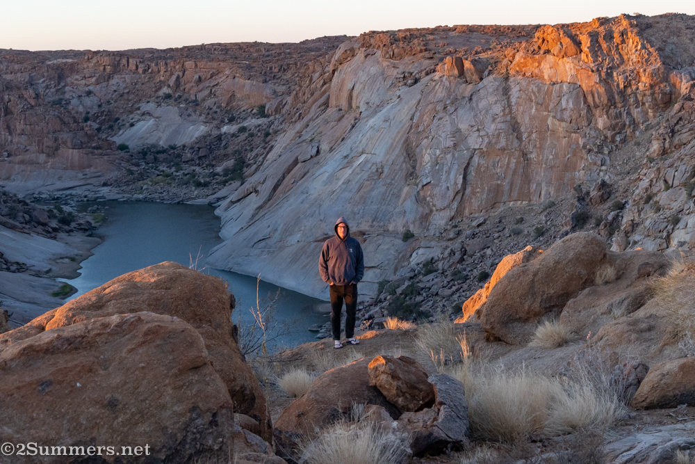 Thorsten at the Gorge