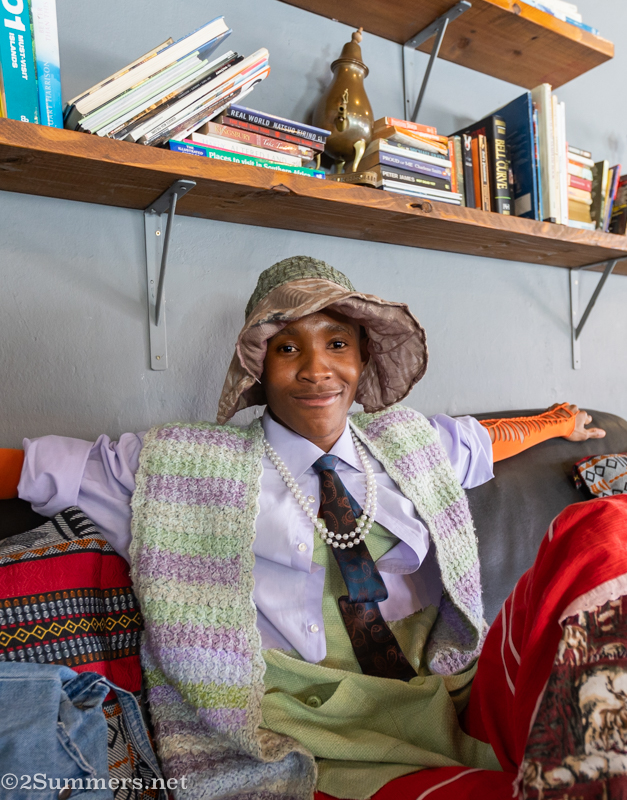 Sipho at the IT Corner