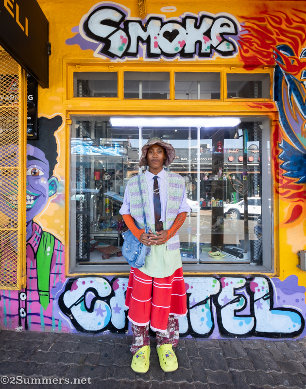 Sipho Mackenzie in Melville