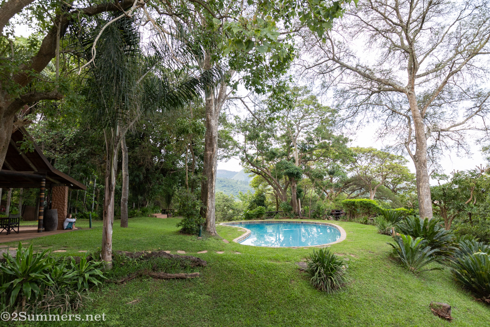 Swimming pool and grounds