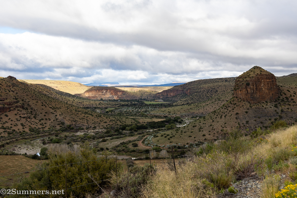 View of the mountains near Nieu Bethesda