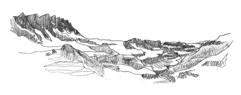 Thorsten’s sketch of the pass