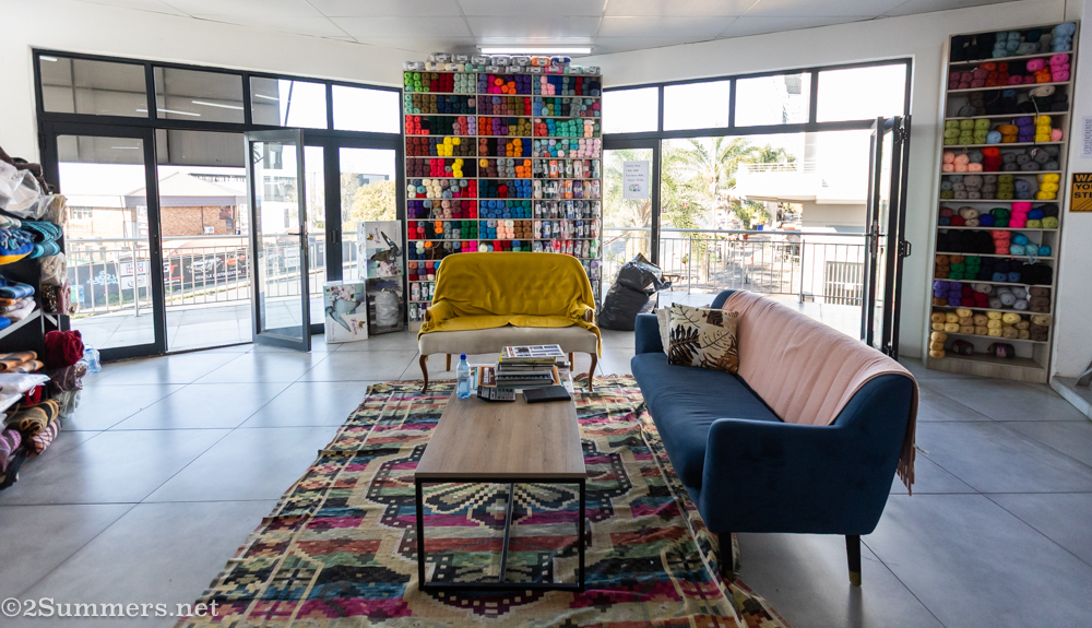 Sitting area in Makotis