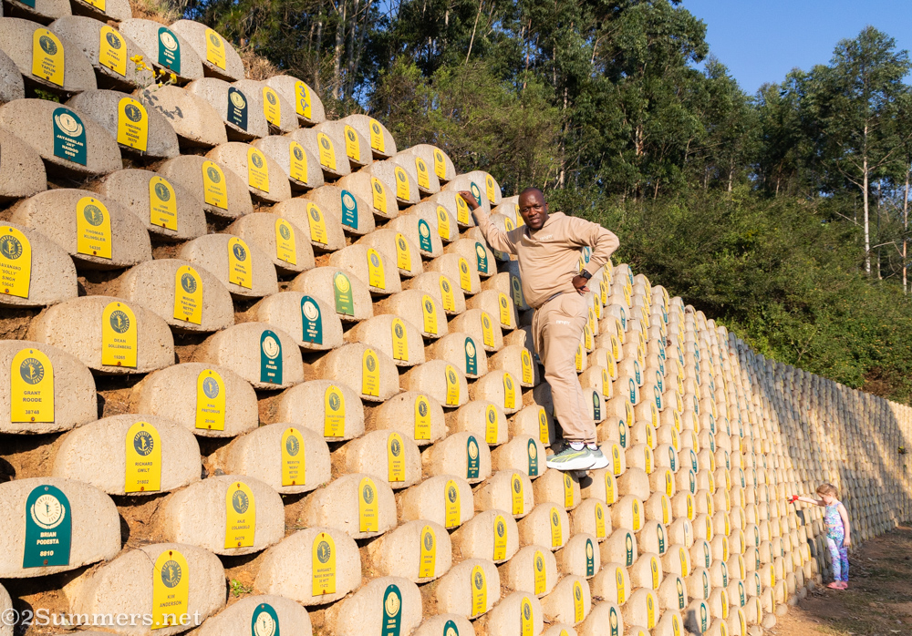 Makope on the Wall of Honour