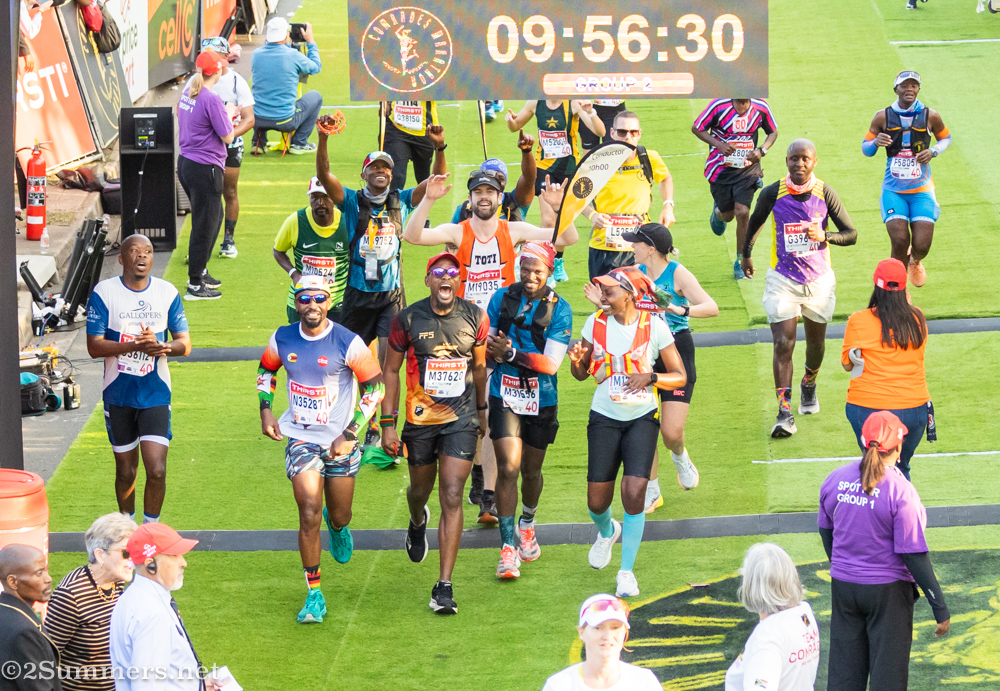 The final 10-hour bus arrived 3.5 minutes early.