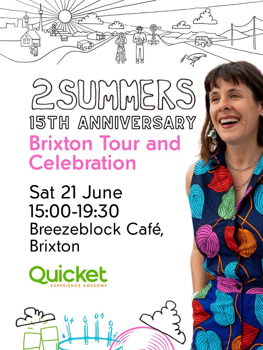 2Summers party flyer