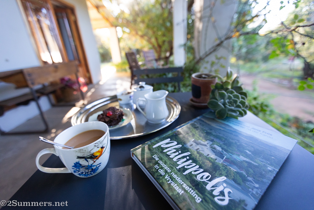 Tea-time at Die Groenhuis