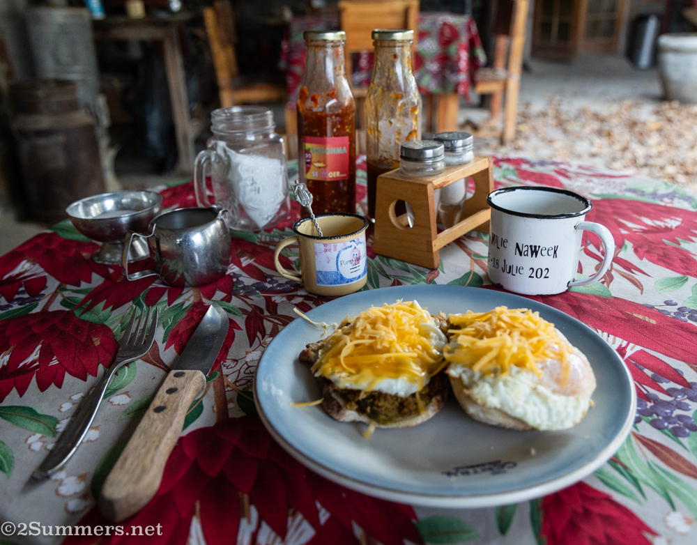 Breakfast at the padstal