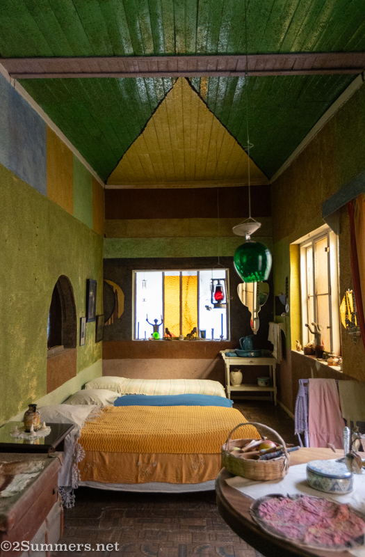 Main bedroom at the Owl House