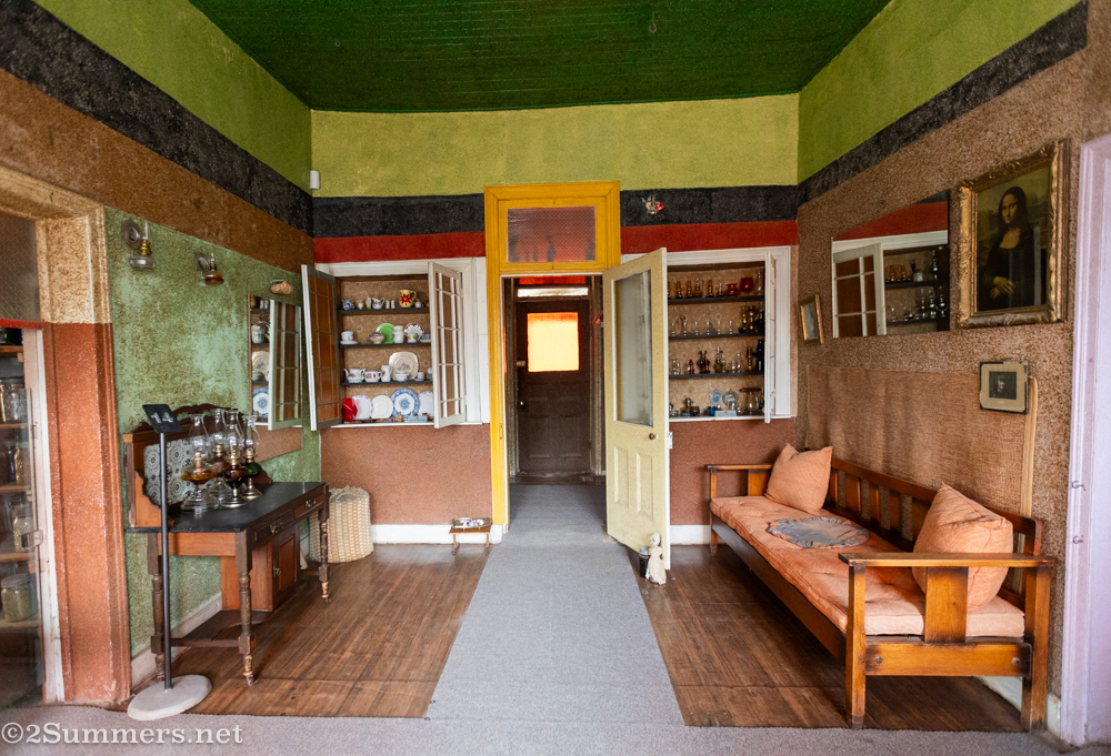 Living room at the Owl House