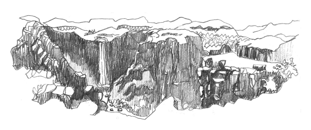 One more falls sketch