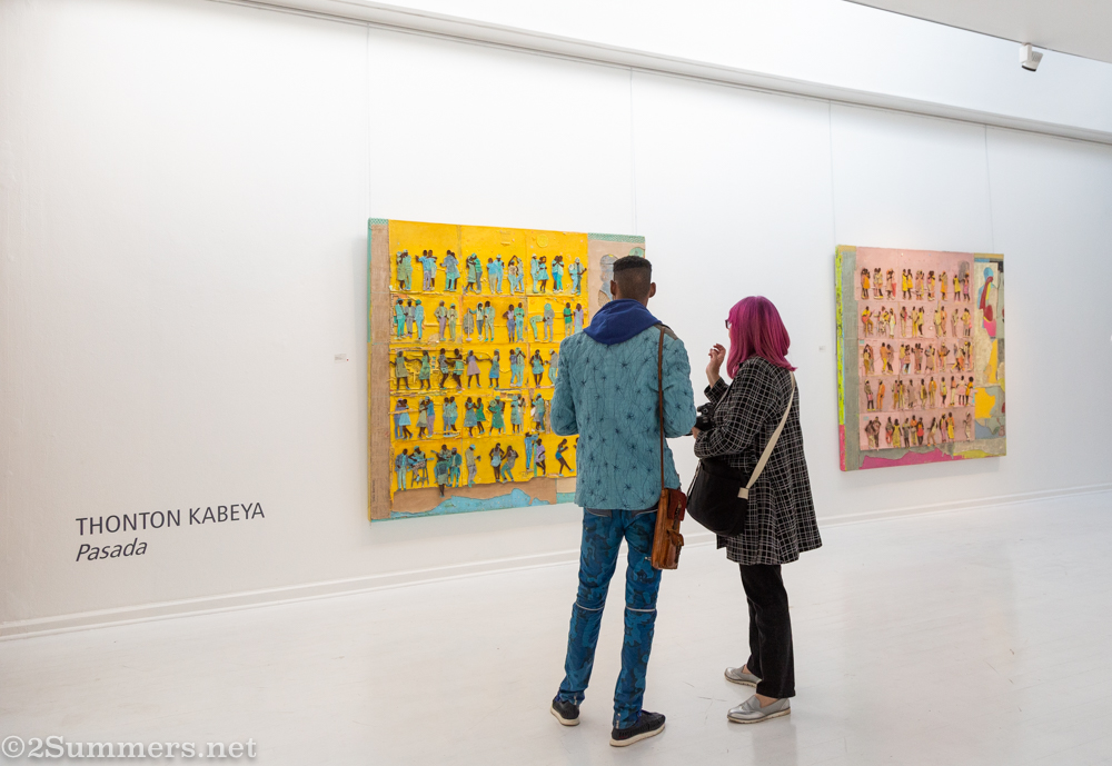 Gail and Thabo at Everard Read